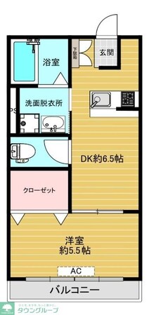 リファレンス愛宕の物件間取画像
